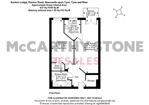 Kenton Road Newcastle Upon Tyne Ne3 1 Bedroom Flat For Sale