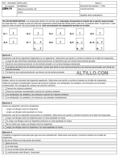 Parcial I Pensamiento Cient Fico Uba Xxi