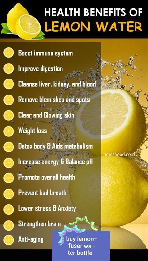 The Health Benefits Of Lemon Water Universal Health Products