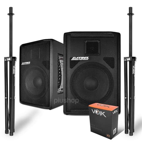 Kit Caixa De Som Ativa Bluetooth Usb Fm E Passiva W Rms Datrel