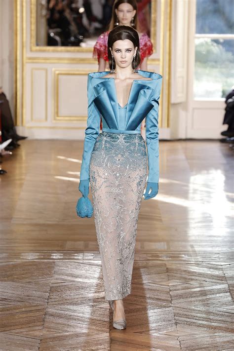 George Hobeika Fashion Show Runway Couture Spring Summer 2024 Paris