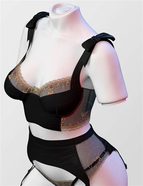 X Fashion Vintage Lingerie For Genesis 9 Render State