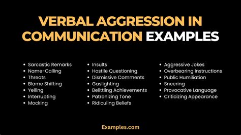 Verbal Aggression in Communication - 19+ Examples, How to Deal, Tips