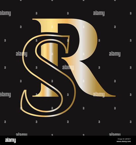 Initial Letter SR RS Logo Design Vektor Vorlage Monogram SR Logo