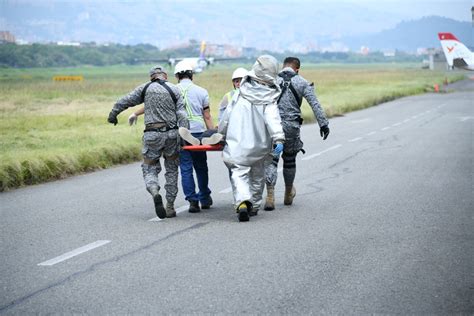 Fuerza Aérea Colombiana Participó En Simulacro De Accidente Aéreo En