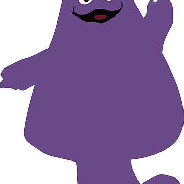 Grimace Sticker For Sale By FutureSpace Redbubble