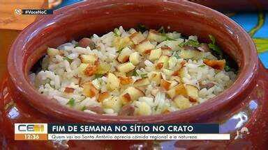 Cetv Edi O Juazeiro Do Norte Fim De Semana No S Tio Comida