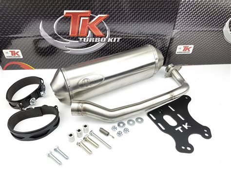 Turbo Kit Edelstahl Auspuff Yamaha Majesty Yp R Yp T