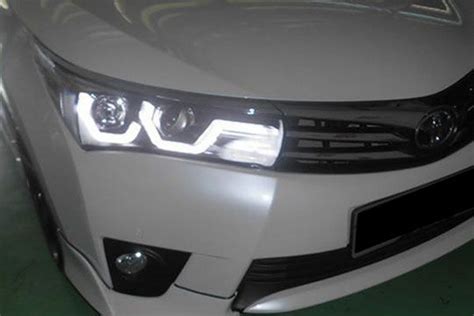 Buy Toyota Corolla Altis E170 2014 2017 Eagle Eyes Led 3d Light Plank