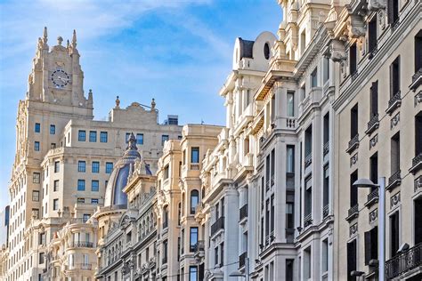 Download Buildings in Madrid, Spain Royalty Free Stock Photo and Image