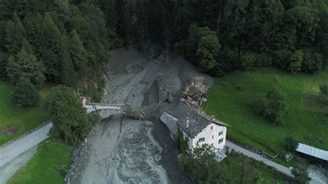 Swiss Village Hit By Mudslide 8 Missing