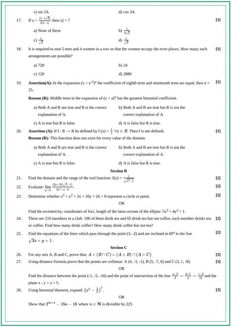 SOLUTION Maths Basic Sample Paper Class 10 2023 Studypool