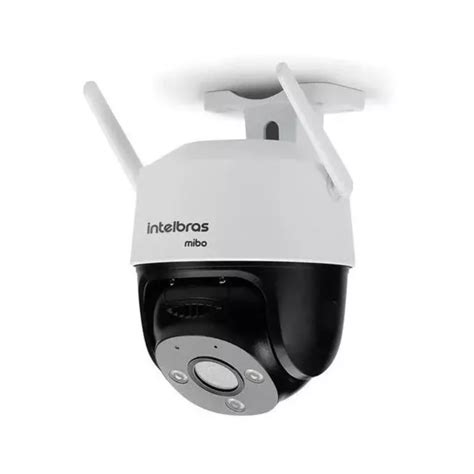 Camera Externa Intelbras Wifi - Câmera Intelbras iM7 Full Color 360º Speed Dome Externa Wifi