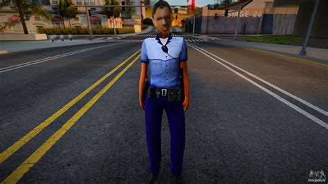 Politia Romana Girl Pour Gta San Andreas