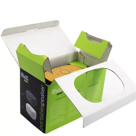 Custom Printed Corrugated Cardboard Speaker Paper Box Packaging Carton