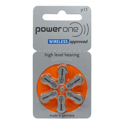 P13 Power One Hearing Aid Battery At Rs 150 Pack Hearing Aid Battery