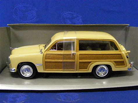 Buffalo Road Imports. Ford 1949 Custom 2 door Woody Wagon cream CAR ...