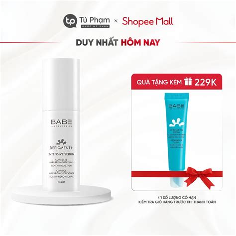 Serum Dưỡng Da Babe Depigment Intensive ml Shopee Việt Nam