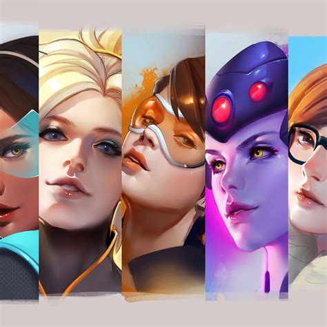 2932x2932 Overwatch Girls 4k Ipad Pro Retina Display ,HD 4k Wallpapers ...