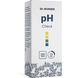 pH Check 100 pièces Dr Wunder Boutique en ligne VitalAbo France