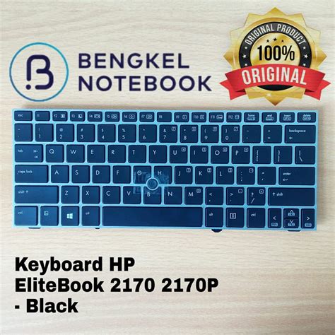 Jual Keyboard HP EliteBook 2170 2170P Black Shopee Indonesia