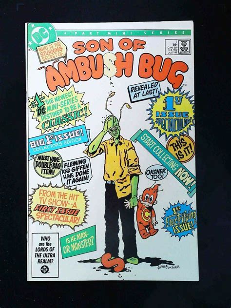 Son Of Ambush Bug 1 Dc Comics 1986 Vf Nm Comic Books Copper Age