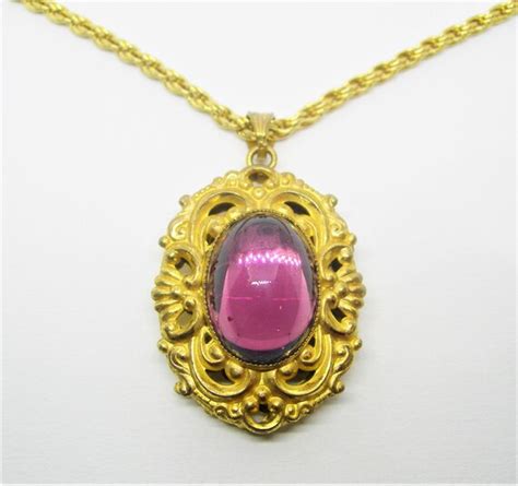 Victorian Style Vintage Pendant Etsy