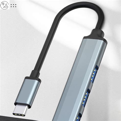 อะแดปเตอร์ฮับ Usb C Type C 3 0 Dual Type C เป็น Usb 3 0 Shopee Thailand