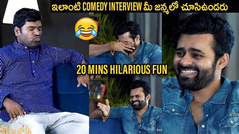 Sai Dharam Tej Hilarious Fun Interview With Bithiri Sathi Virupaksha