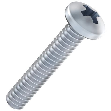 Phillips Pan Head Machine Screws Plated Bolts N Morebolts N More