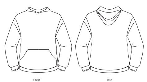 Hoodie template, Hoodie design print, Hoodie design