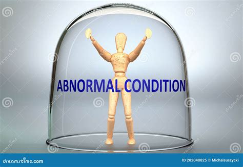 Abnormal Condition And Life - Pictured As A Word Abnormal Condition And ...