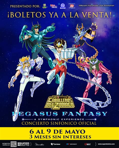 Comienza La Venta De Boletos Para Los Caballeros Del Zodiaco Pegasus