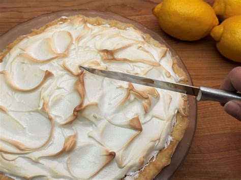 Classic Lemon Meringue Pie Recipe DebbieNet