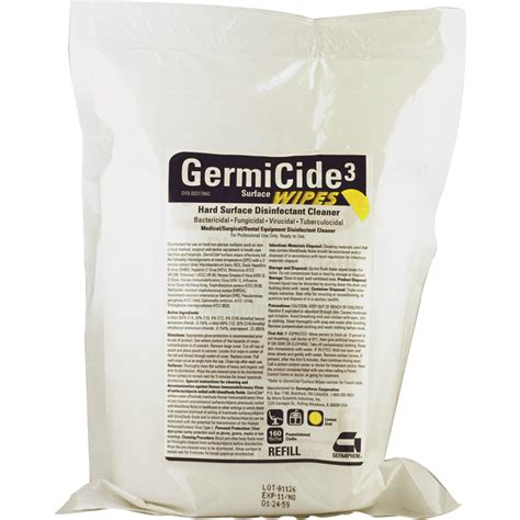 Germicide 3 – Disinfectant wipes REFFIL – Aesthe Source