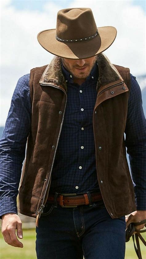 Cowboy Outfit For Men Cowboy Outfits Cowboy Vest Mode Country