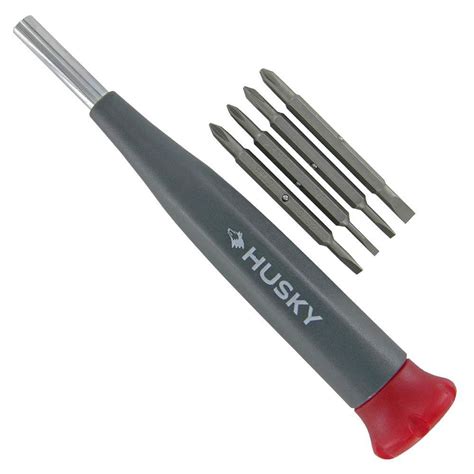 Husky 8 In 1 Philips And Slotted Screwdriver Set 74501 The Home Depot