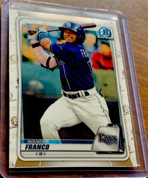 Wander Franco 2020 Bowman Chrome Prospects Rookie Card RC BCP 1 TB Rays