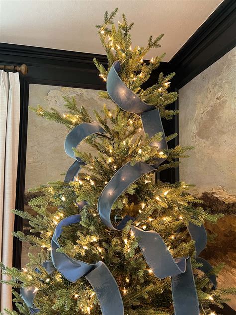 How To Put Christmas Tree Ribbon Decorations On Trees Design It