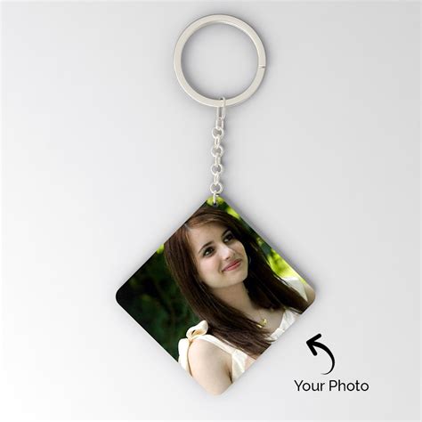 Wooden Key Chain, Square ⋆ T Shirt Print 9811119961