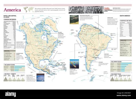 Mapa Pol Tico De Am Rica Del Centro Immagini E Fotografie Stock Ad Alta