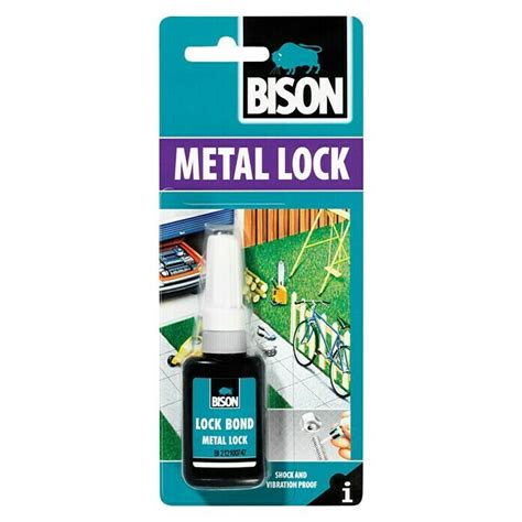 Bison Univerzalno višenamjensko ljepilo Metal Lock Neto volumen 6 ml