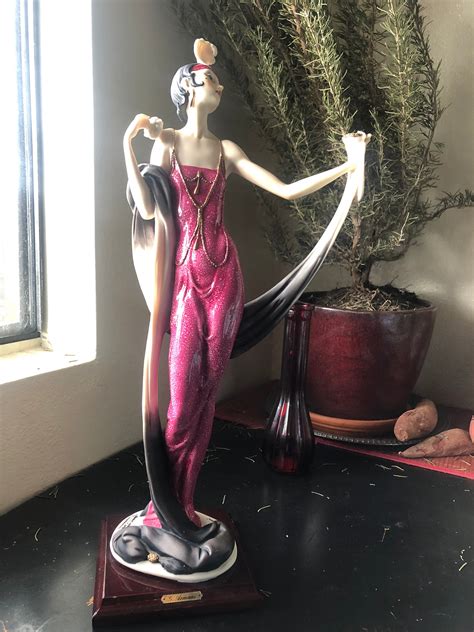 Limited Edition Giuseppe Armani Roaring 20s Flapper Statue Etsy