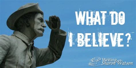 I Believe . . . --High School Writing Prompt