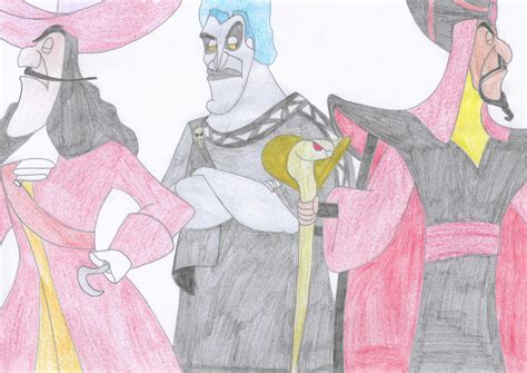 Captain Hook Hades And Jafar By Mrscrorea113 On Deviantart