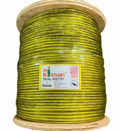 Submersible Safety Wire 8mm Jai Kissan Crystal At Rs 16 Meter Dilshad