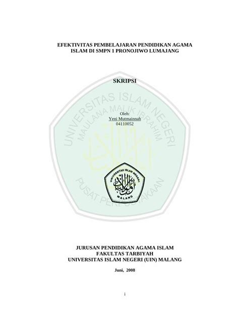 PDF SKRIPSI Etheses Uin Malang Ac Idetheses Uin Malang Ac Id 4387 1