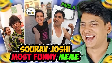 Sourav Joshi Piyush Joshi Most Funny Meme Youtube