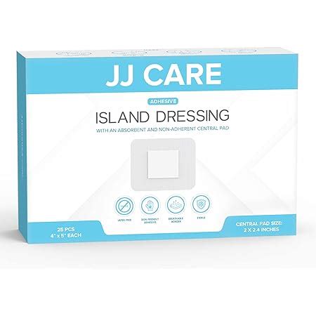 Amazon Jj Care Adhesive Island Dressing Pack Of X Sterile