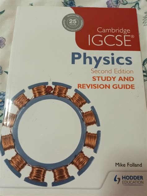 Cambridge Igcse Physics Study And Revision Guide Hobbies Toys Books